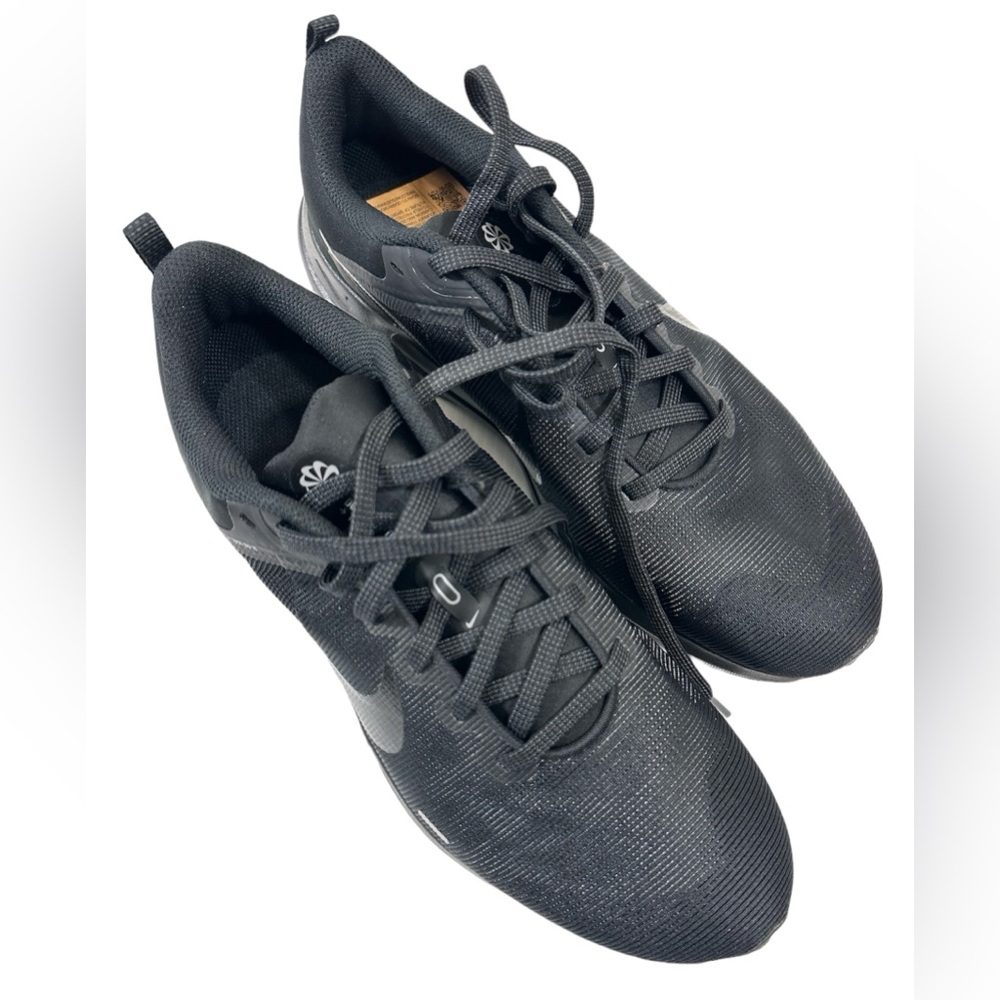NWB Nike Downshifter Men's Size 9 shoes sneakers Black Particle Grey Running